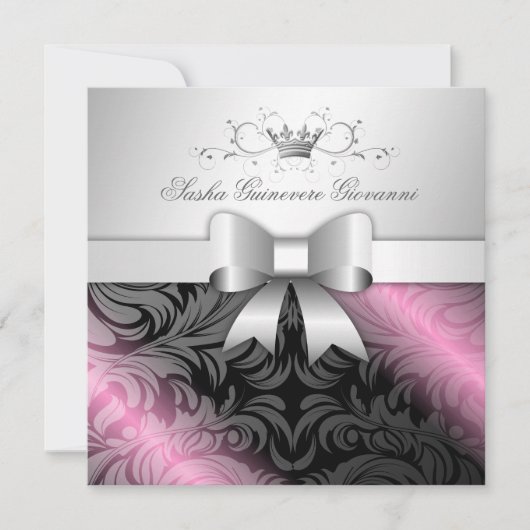 311-Sweet Bogen-Bonbon 16 der Melasse-| Einladung (Vorderseite)