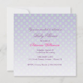 311-Sweet Pregnant Mommy Zebra - Ethnisch Einladung (Rückseite)