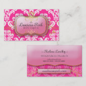 311-The Luscious rosa Rosa der Platten-| Hott Visitenkarte (Vorne/Hinten)