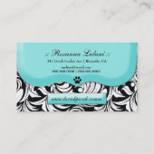 311-The verschwenden HündchenTopaz Visitenkarte (Rückseite)