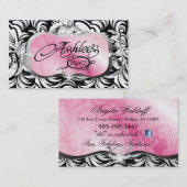311-The verschwenden rosa Schwarzes der Platten-| Visitenkarte (Vorne/Hinten)