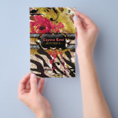 311 Tigress Zebra Rose Flyer (Handgriff)