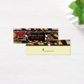 311 Tigress Zebra Rose Preis Tags (Schreibtisch)