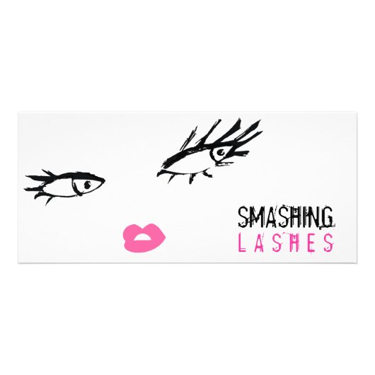 311 Treuhandcoupon-Karte für Smashing Lashes Werbekarte (Vorne)
