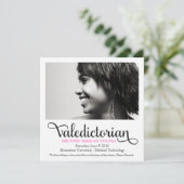 311 Valedictorianischer Abschluss für Inspiration Ankündigung (Stehend Vorderseite)