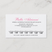 311 verschwenderische rosa treuekarte (Rückseite)