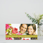 311-VIBRANT GARDEN SAVE THE DATE (Stehend Vorderseite)