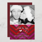 311 Zickzack Urlaubsfotokarte Feiertagskarte (Vorne/Hinten)