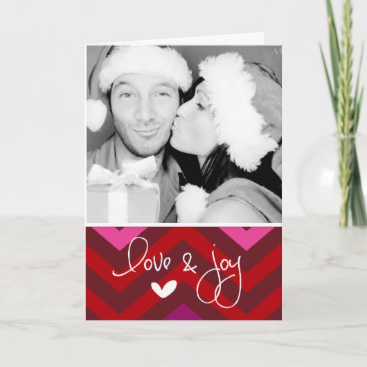 311 Zickzack Urlaubsfotokarte Feiertagskarte (Vorderseite)