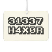 31337 H4X0R AUTOLUFTERFRISCHER (Rückseite)