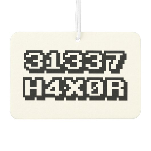 31337 H4X0R AUTOLUFTERFRISCHER (Rückseite)