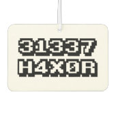 31337 H4X0R AUTOLUFTERFRISCHER (Vorderseite)