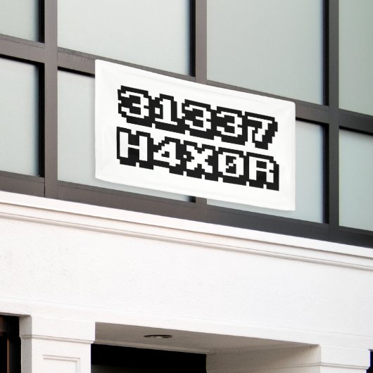 31337 H4X0R BANNER (Äußeres Gebäude)