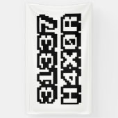 31337 H4X0R BANNER (Vertikal)