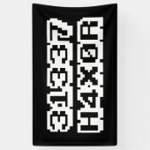 31337 H4X0R BANNER (Vertikal)