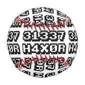 31337 H4X0R BASEBALL (Vorderseite)