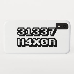 31337 H4X0R Case-Mate iPhone HÜLLE