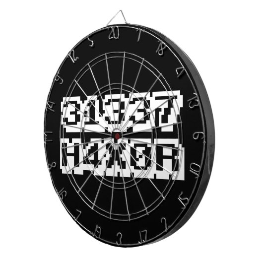 31337 H4X0R DARTSCHEIBE (Vorderseite rechts)