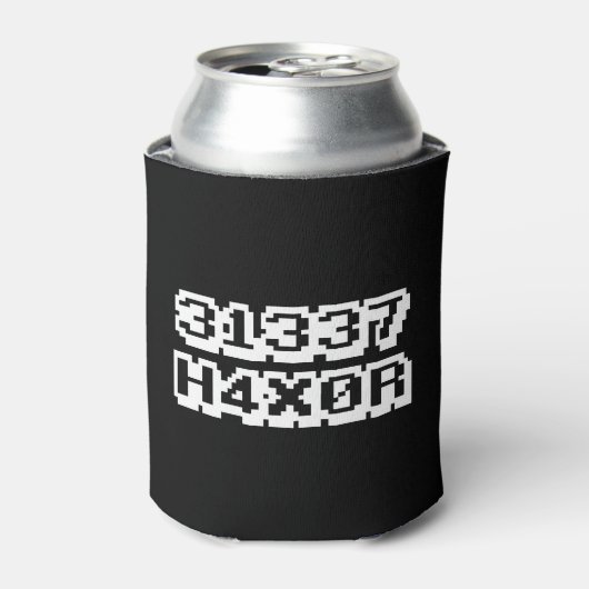 31337 H4X0R DOSENKÜHLER (Kanne Vorderseite)