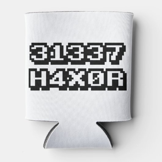 31337 H4X0R DOSENKÜHLER (Vorderseite)