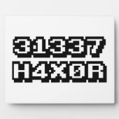 31337 H4X0R FOTOPLATTE (Vorderseite)