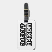 31337 H4X0R GEPÄCKANHÄNGER (Vorderseite vertikal)