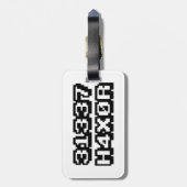 31337 H4X0R GEPÄCKANHÄNGER (Rückseite vertikal)