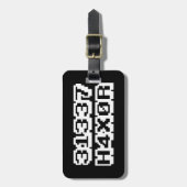 31337 H4X0R GEPÄCKANHÄNGER (Vorderseite vertikal)