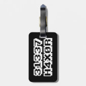 31337 H4X0R GEPÄCKANHÄNGER (Rückseite vertikal)