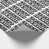 31337 H4X0R GESCHENKPAPIER (Ecke)