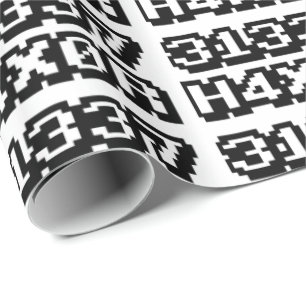 31337 H4X0R GESCHENKPAPIER