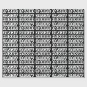 31337 H4X0R GESCHENKPAPIER (Flach)
