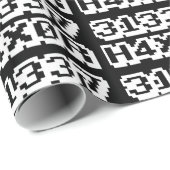 31337 H4X0R GESCHENKPAPIER (Rolleneckpunkt)
