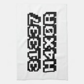 31337 H4X0R HANDTUCH (Vertikal)