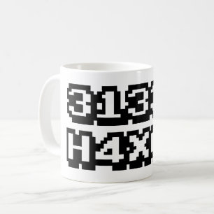 31337 H4X0R KAFFEETASSE