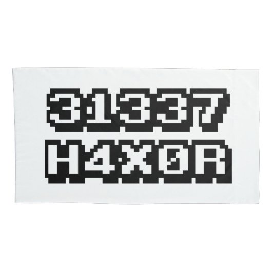 31337 H4X0R KISSENBEZUG (Rückseite-Rechts)