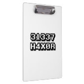 31337 H4X0R KLEMMBRETT (Rechts)