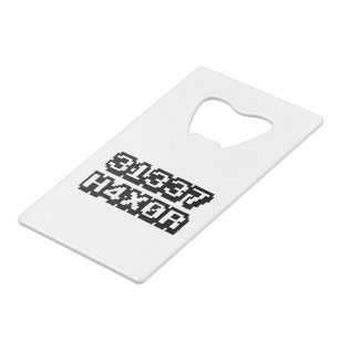 31337 H4X0R KREDITKARTEN FLASCHENÖFFNER