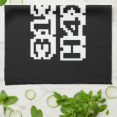 31337 H4X0R KÜCHENTUCH (Gefaltet)