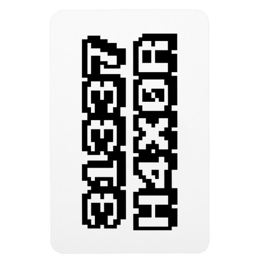 31337 H4X0R MAGNET (Vertikal)