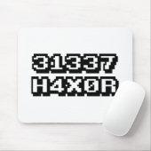 31337 H4X0R MOUSEPAD (Mit Mouse)