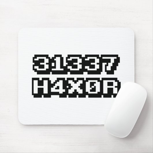 31337 H4X0R MOUSEPAD (Mit Mouse)