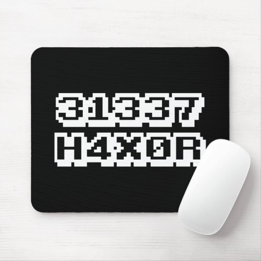 31337 H4X0R MOUSEPAD (Mit Mouse)