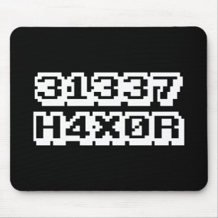 31337 H4X0R MOUSEPAD