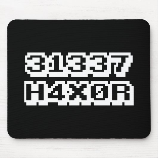 31337 H4X0R MOUSEPAD (Vorne)