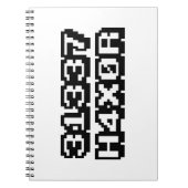 31337 H4X0R NOTIZBLOCK (Vorderseite)