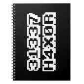 31337 H4X0R NOTIZBLOCK (Vorderseite)