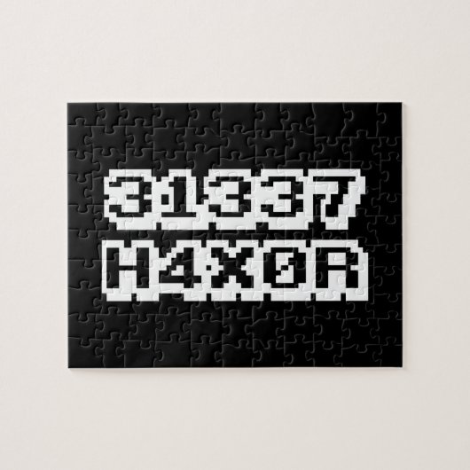31337 H4X0R PUZZLE (Horizontal)