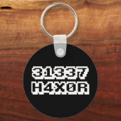 31337 H4X0R SCHLÜSSELANHÄNGER (Vorderseite)