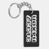 31337 H4X0R SCHLÜSSELANHÄNGER (Vorderseite links)